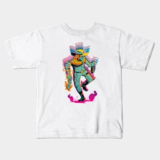 Psychedelic wrangler Kids T-Shirt